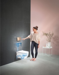 Die neue Spültechnik sorgt für eine restlose Ausspülung und basiert auf der präzise gesteuerten Lenkung des Wasserstrahls. Damit wird eine bis zu zehnmal bessere Spülleistung erreicht als von der Norm gefordert.