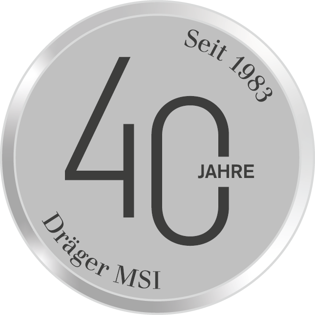 Wir feiern unser 40-jähriges Jubiläum!Bilder: Dräger...