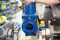 Bis heute sind die Braukmann Druckminderer made in Germany: Sie werden entwickelt und herstellt im Resideo Werk in Mosbach. Hier befindet sich die Produktion der Druckminderer sowie das Forschungs- und Entwicklungszentrum.