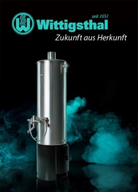 Der Neue von Wittigsthal, auch zukünftig warmes Wasser aus dem druckfesten Badeofen.  <br />Bild: Eisenwerk Wittigsthal GmbH