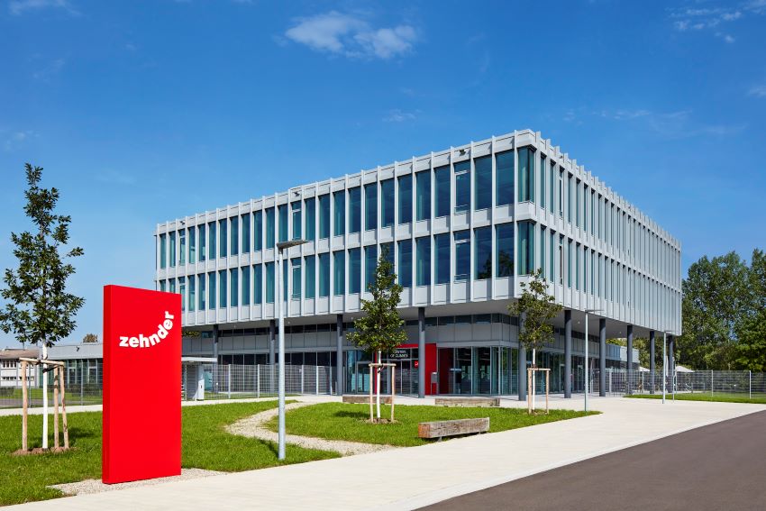 Zehnder hat die am Firmenstandort in Lahr durchgeführten...