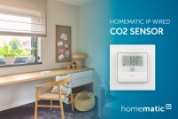 Der neue Homematic IP Wired CO2 Sensor mit Display.......