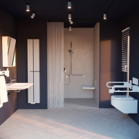 Barrierefreie Badezimmer tragen dazu bei, dass ältere.......