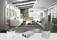 Panasonic Gegenstrom-Lüftungsgeräte für Wohnhäuser<br />Bild: Panasonic