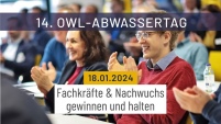 Das ausführliche Programm zum 14. OWL-Abwassertag und.......