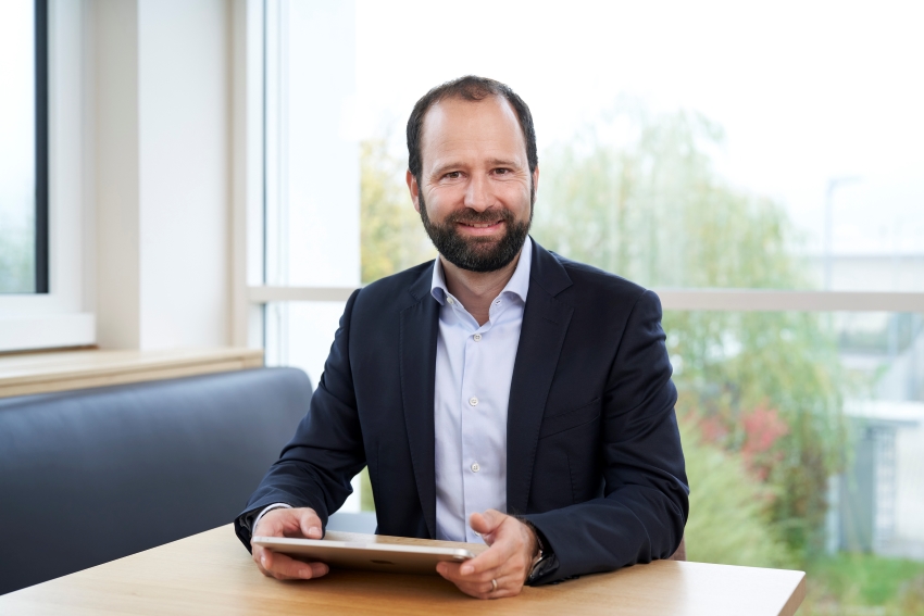 Cyril Stutz, Geschäftsführer der Geberit Vertriebs...