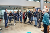 Beim Zehnder Planer Symposium im Center of Climate konnten alle Interessierten an fünf sogenannten Technologiestationen die zukunftsfähigen Lösungen der verschiedenen Geschäftsbereiche des Raumklimaspezialisten näher kennenlernen.<br />Bilder: Zehnder