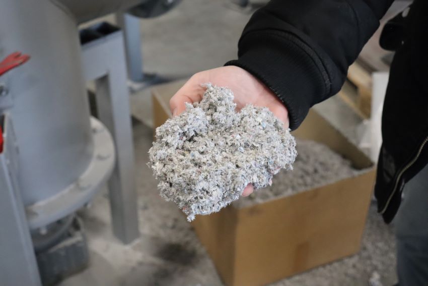 Der Labortest beweist: Cellulosedämmstoff ist gegen...
