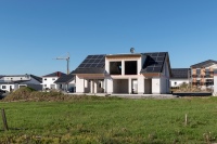 Klimafreundlicher Neubau: Ab März fördert der Staat den Neubau von Effizienzhäusern 40 – optional mit QNG-Siegel.<br />Bild: Bausparkasse Schwäbisch Hall