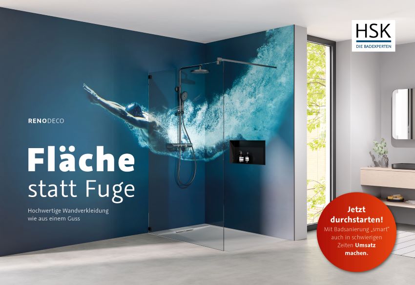 Ein nahezu fugenloses und hygienisch einwandfreies...