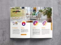 Der modern gestaltete Katalog mit intuitiver Navigation bietet einen kompakten Überblick über sämtliche Produkte und Leistungen von Schütz Energy Systems, wie hier zum Komplettsystem Airconomy für effizientes Heizen, Lüften und Kühlen. <br />Bilder: Schütz GmbH & Co. KGaA