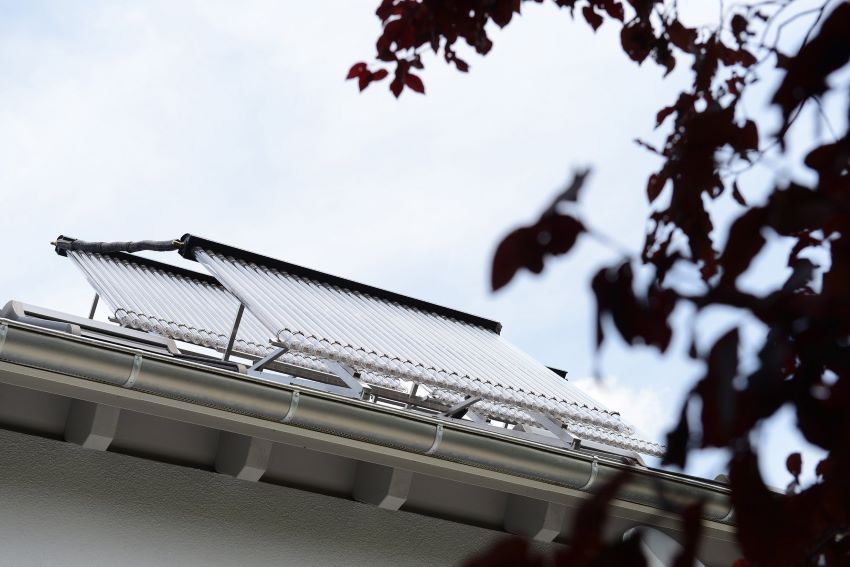 Solarthermie ist eine gängige Komponente für eine Hybridheizung...