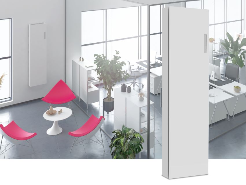 Frische Luft im Büro: Der neue dezentrale Einzelraumlüfter...