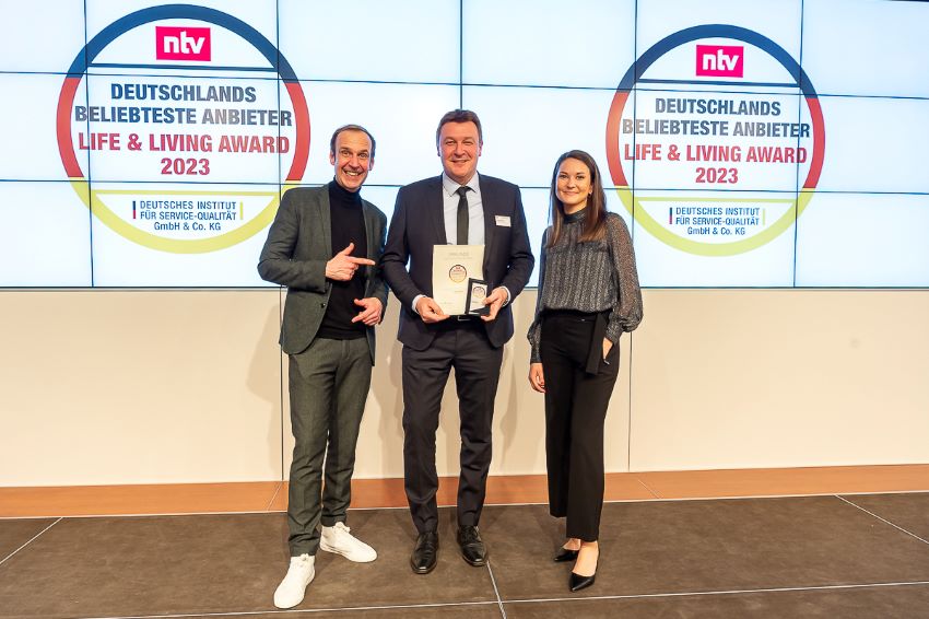 Stiebel Eltron wurde mit dem Life & Living Award 2023...