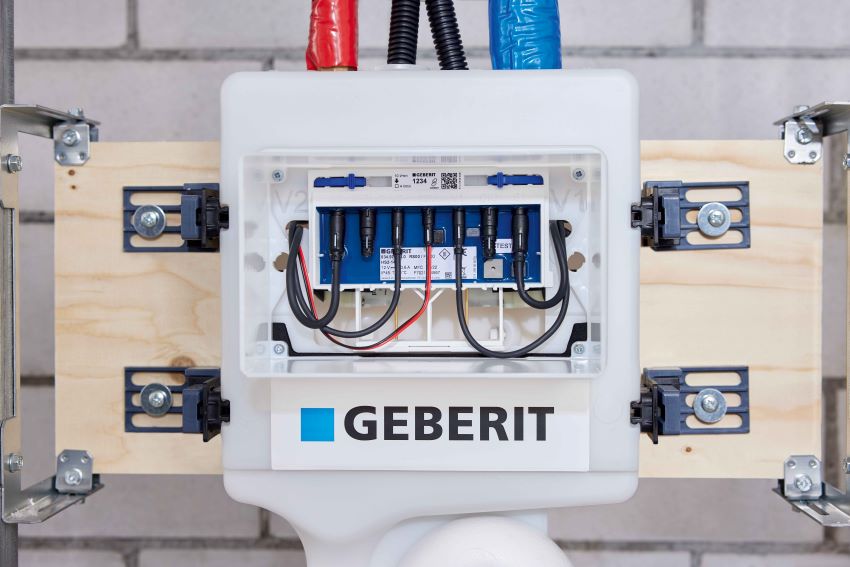 Die Montage der Geberit HS30 und HS50 wurde deutlich...
