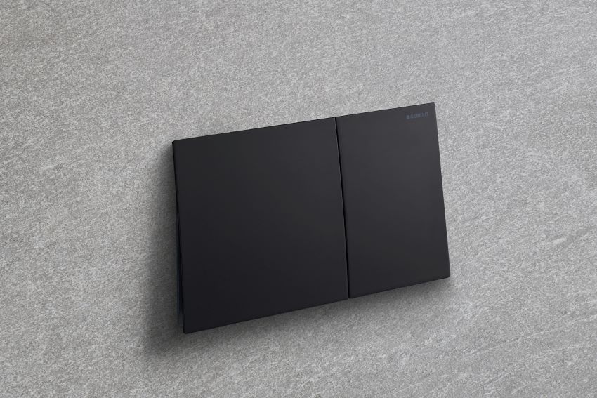 Geberit Sigma70 mit PVD-Beschichtung in Schwarzchrom,...