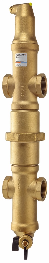 Die hydraulische Weiche Zeparo ZUCM der Marke IMI Pneumatex erhält durch den vermehrten Einsatz von Wärmepumpen eine besondere Relevanz.<br />Bild: IMI