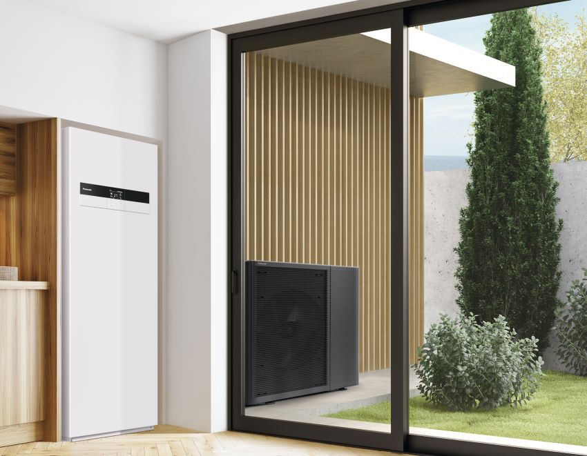 Aquarea L-Generation von Panasonic Einbau Millieu