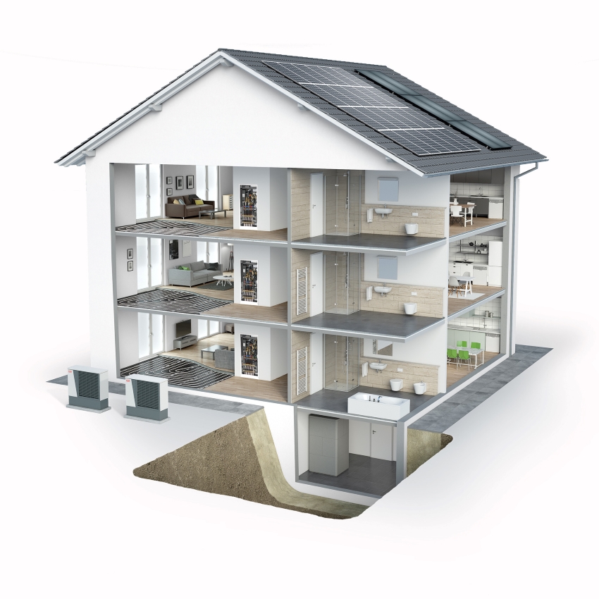 Die modular aufgebauten montagefreundlichen Roth FlatConnect...