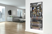 Das bewährte Produktprogramm der Roth FlatConnect Wohnungsstationen wurde weiterentwickelt und um eine Lösung für den Einsatz mit Niedertemperatursystemen ergänzt.  
