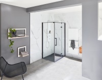 Ein fugenloses und hygienisch einwandfreies Bad ist mit RenoDeco Wandverkleidungen einfach und schnell umsetzbar. Gerade große Wandflächen können mit diesem System langlebig, hochwertig und elegant verbunden werden.<br />Bilder: HSK