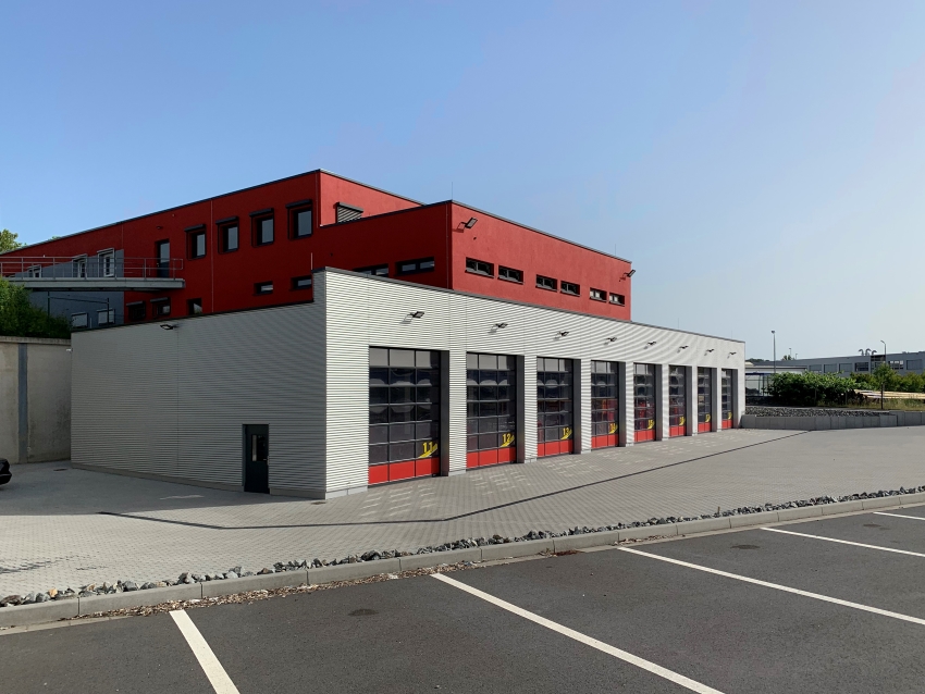 Das Untergeschoss des Feuerwehr-Erweiterungsbaus wurde...
