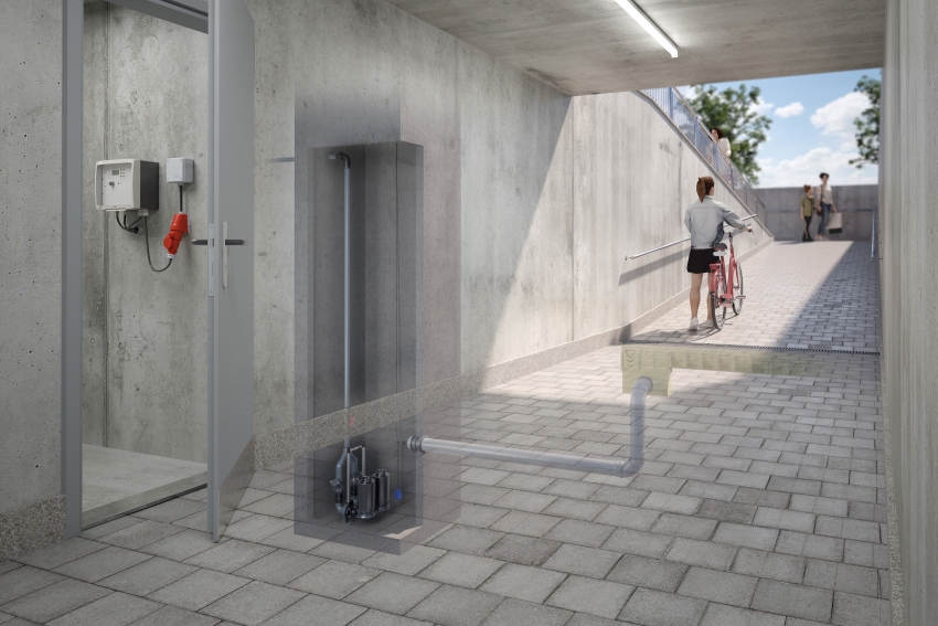 ACO Haustechnik bietet ein modulares Baukastensystem,...