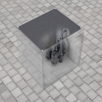 Wenn das Pumpsysteme zur Förderung von fäkalienhaltigem Abwasser verwendet wird, kann es nötig sein, die Schachtabdeckung in einer geruchsdichten Ausführung zu planen.<br />Bilder: ACO Haustechnik