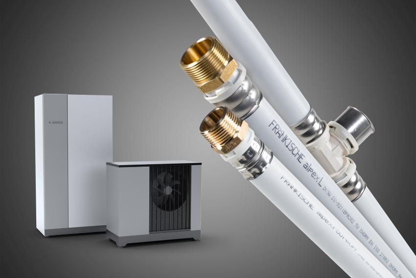 Mit den Installationssystemen alpex F50 PROFI und alpex...