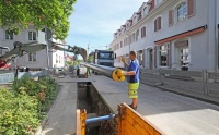 Errichtung eines Wärmenetzes in St. Peter im Schwarzwald.<br />Bild: KEA-BW / triolog
