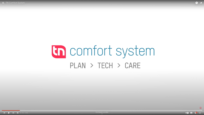 Welchen Service das TN Comfort System mit den Bausteinen...