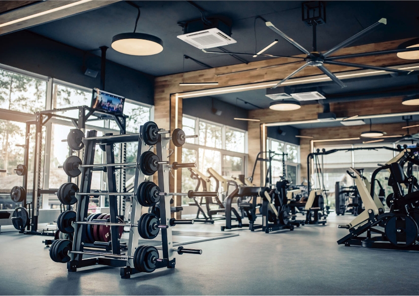 Panasonic PACi NX Elite Serie 4 Milieu Innen FitnesscenterBilder:...