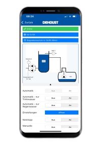 Dank der App kann der Installateur ortsunabhängig auf die Systemdaten der Anlage zugreifen und diese gegebenenfalls anpassen. 