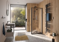 Minimalistisches Design, maximaler Nutzungskomfort: Das Shower-Set RS Slim Thermostat punktet nicht nur durch seine puristische, extra schlanke Optik, sondern bietet dank des modernen Sicherheitsthermostats mit 38 °C Sperre auch zuverlässigen Verbrühungsschutz. 