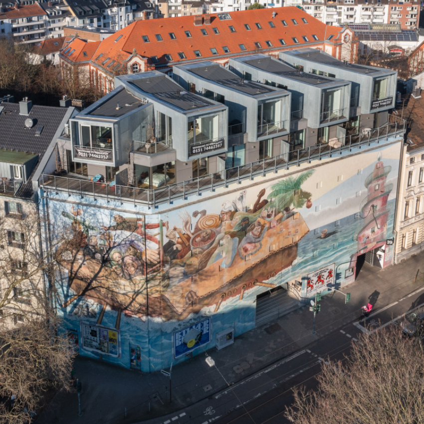 Stadtraum innovativ umgenutzt: der Bilker Bunker 