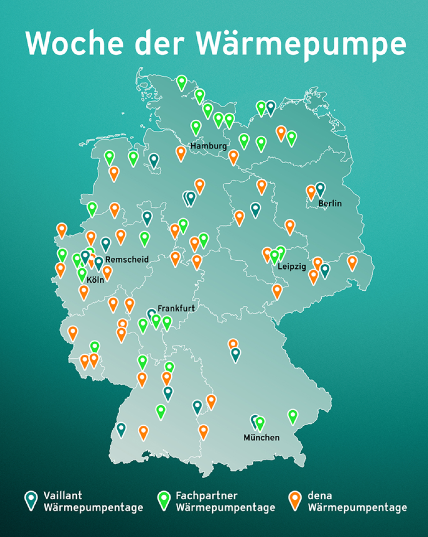 In über 130 Veranstaltungen deutschlandweit informiert...