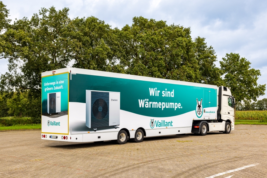 Wärmepumpen erleben! Im Vaillant Info-Truck können...