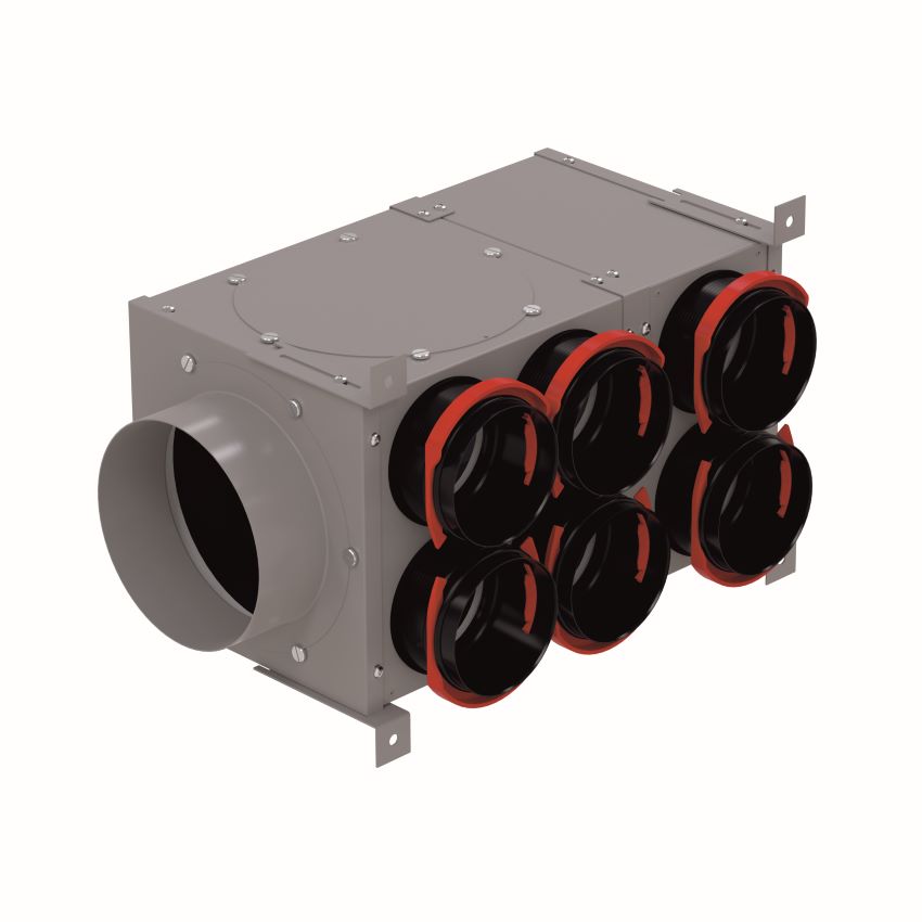 Die clever konstruierten Montageclips von Zehnder RapidLock®...