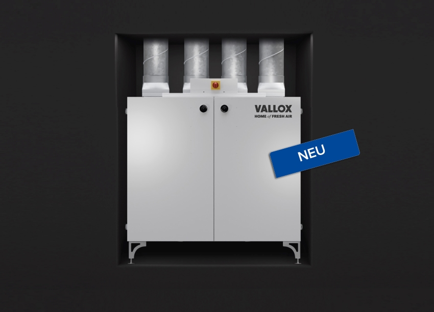 Platzsparende Hochleistungslüftung: VALLOX bringt mit...