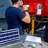 e.CLOUD in Aktion: Die cloudbasierte Lösung erweitert die Kernkompetenz der ecom GmbH – das Messen – um die Möglichkeit der Verarbeitung digitaler Daten an einem zentralen Ort. <br />Bilder: ecom GmbH