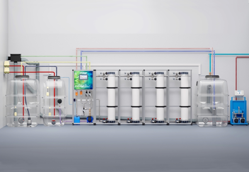 Bis zu 20.000 Liter Grauwasser kann GWtec 440 pro Tag...