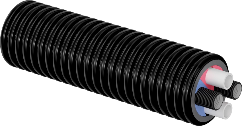 ponor Ecoflex Thermo Twin HP-Systemrohr ist ein flexibles,...