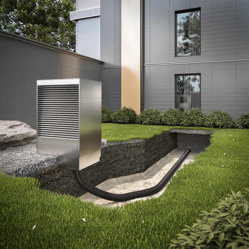 Uponor Ecoflex Thermo Twin HP-Rohre wurden speziell...