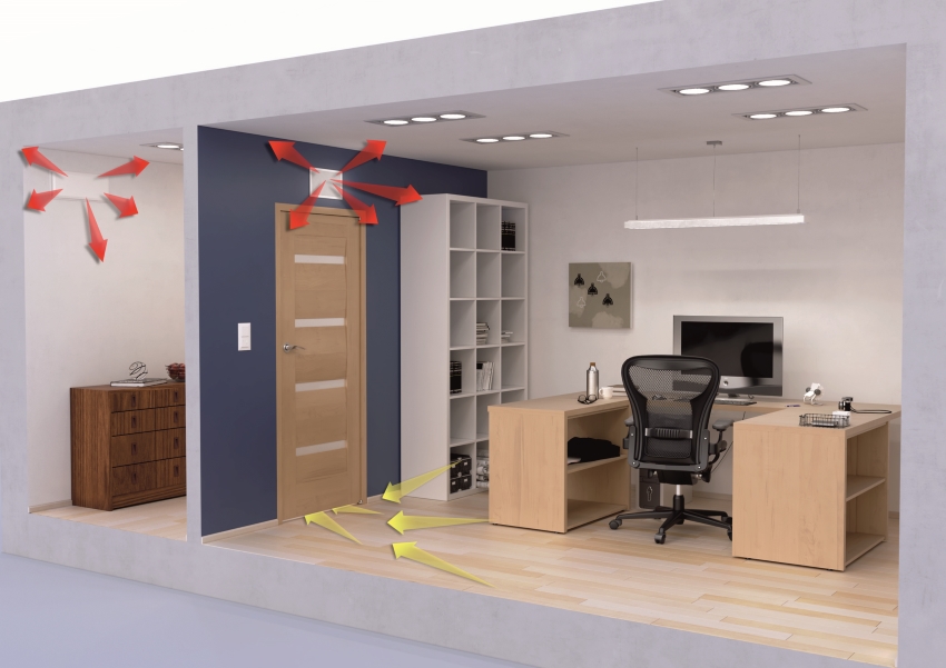 Zehnder ComfoDuct Activo S60 sorgt, in der Wand z.B....