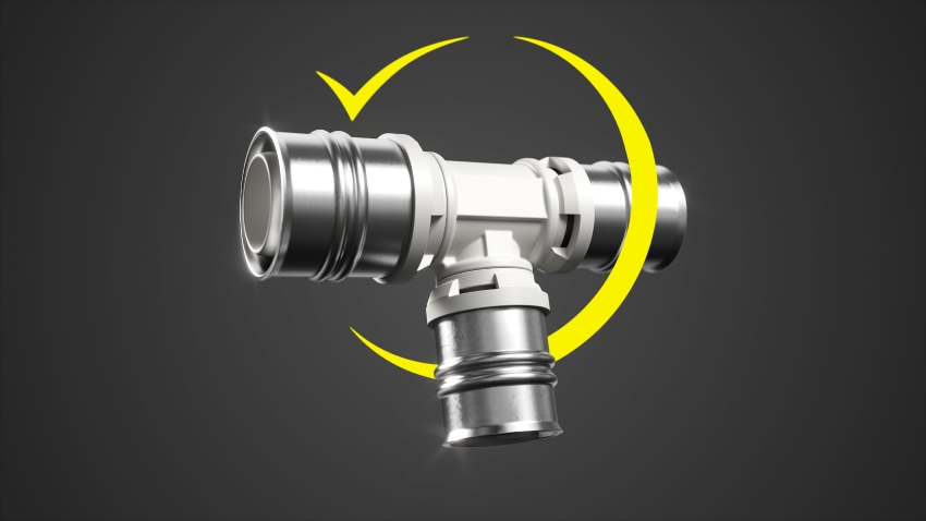 Zahlreiche Vorteile machen die alpex-Fittings aus PPSU...