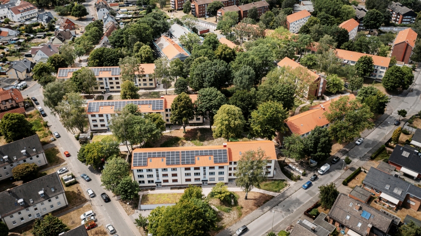Die Modernisierung eines rund 50 Jahre alten Wohnquartiers...