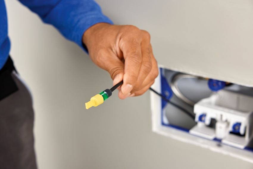 Einfache und schnelle Inbetriebnahme: Eine LED-Anzeige...