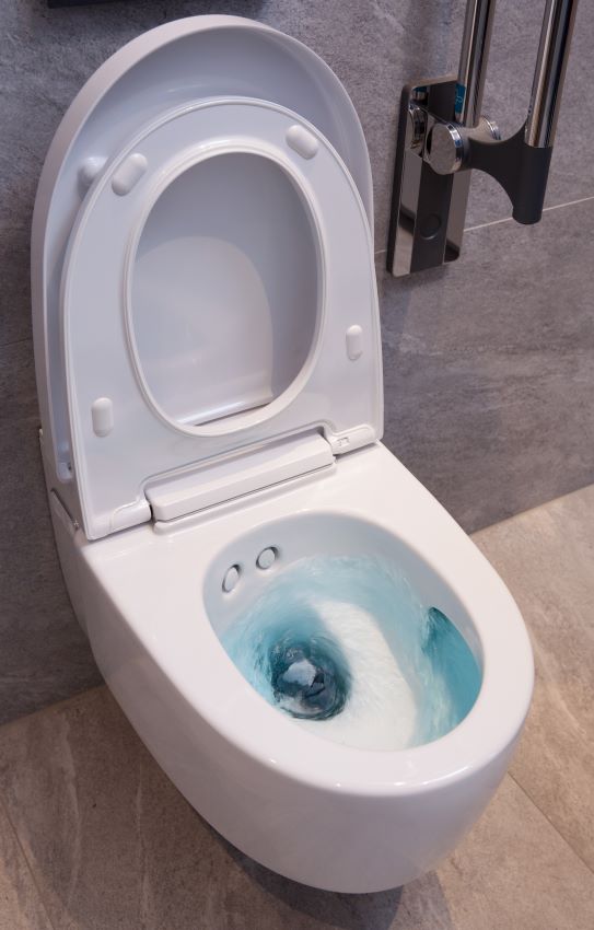 Das Geberit Dusch-WC AquaClean Mera Comfort überzeugt...