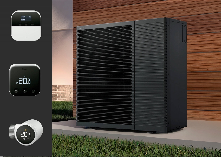 Panasonic Aquarea mit tado Steuerung