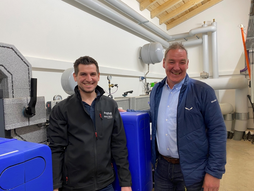 Macher mit Weitblick: Markus Eirenschmalz (li.) und...